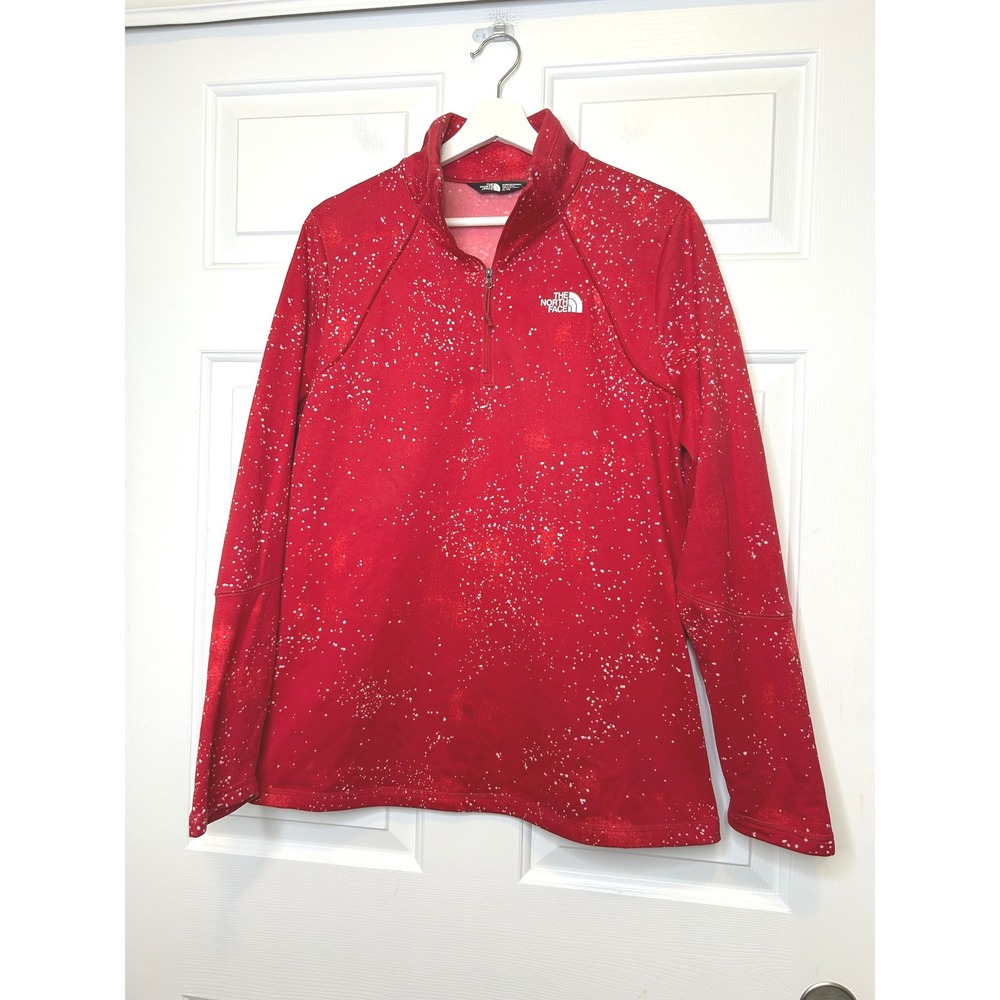 The North Face Fleece Pullover XL Speckled Quarter Zip